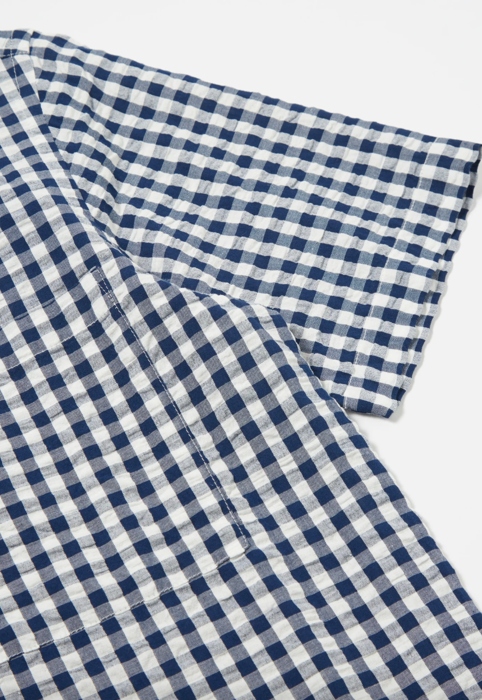 Universal Works- Pullover SS Shirt Navy