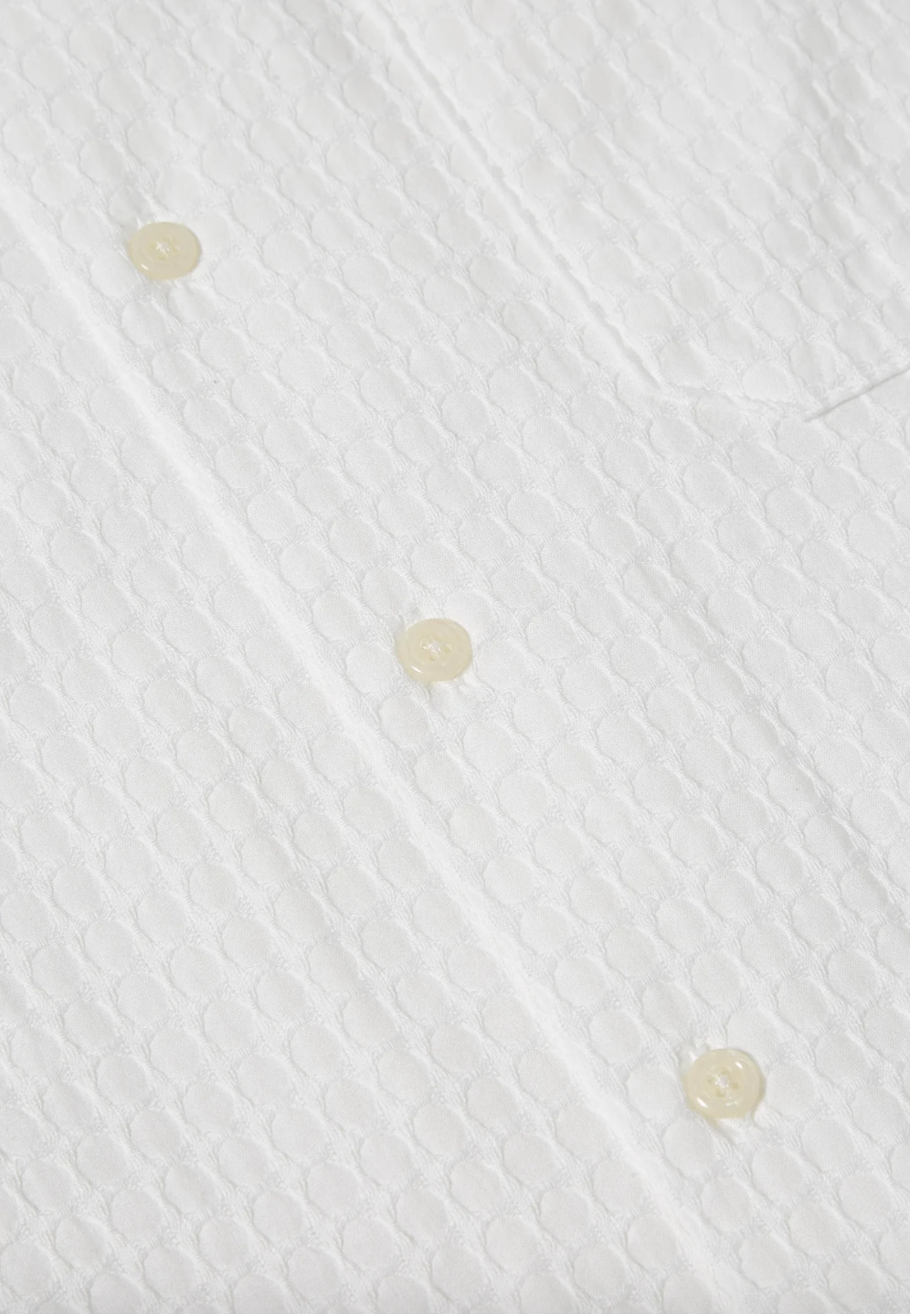 Universal Works- Road Shirt White