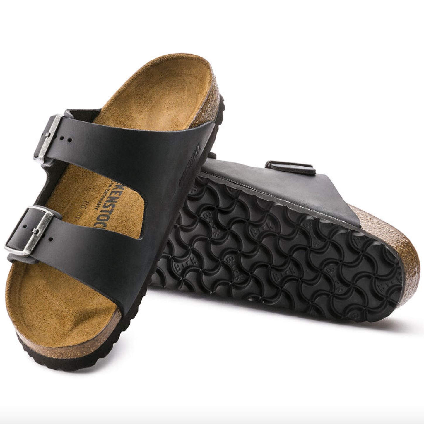 Birkenstock- Arizona Oiled Black