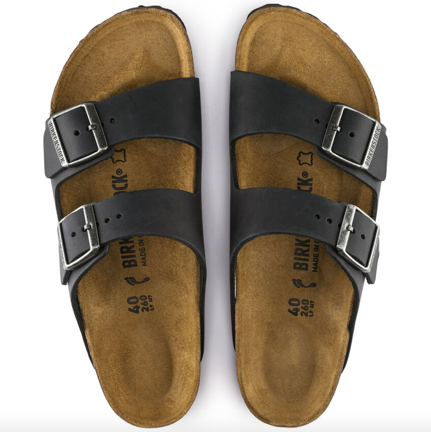 Birkenstock- Arizona Oiled Black