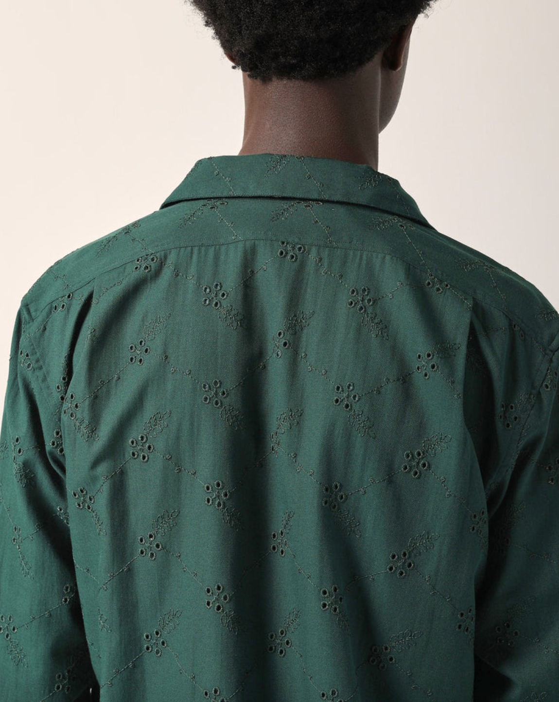 Corridor- Eyelet Military Jacket Green