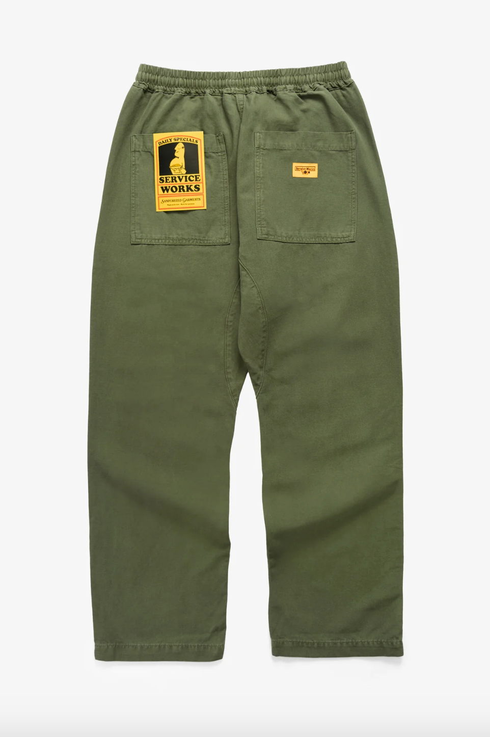 Service Works - Canvas Chef Pant in Olive