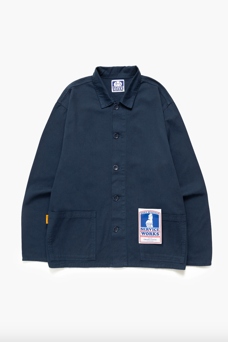 Service Works - Canvas Chore Shirt in Navy