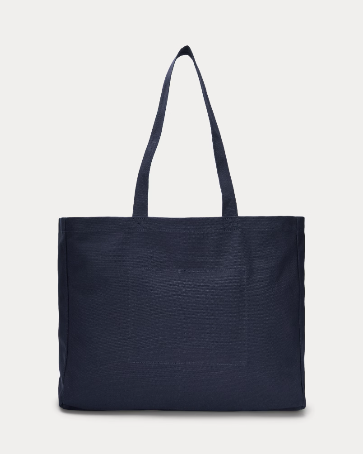 Polo Ralph Lauren - Embroidered Canvas Tote in Navy