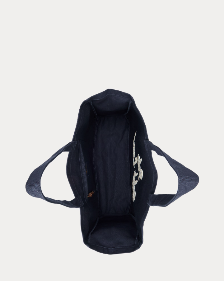 Polo Ralph Lauren - Embroidered Canvas Tote in Navy