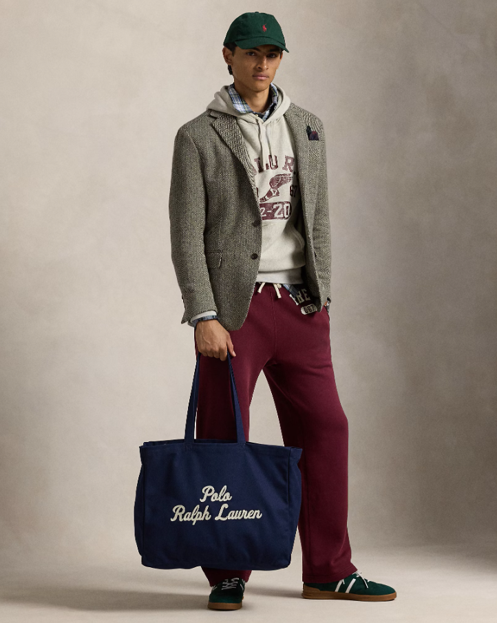 Polo Ralph Lauren - Embroidered Canvas Tote in Navy
