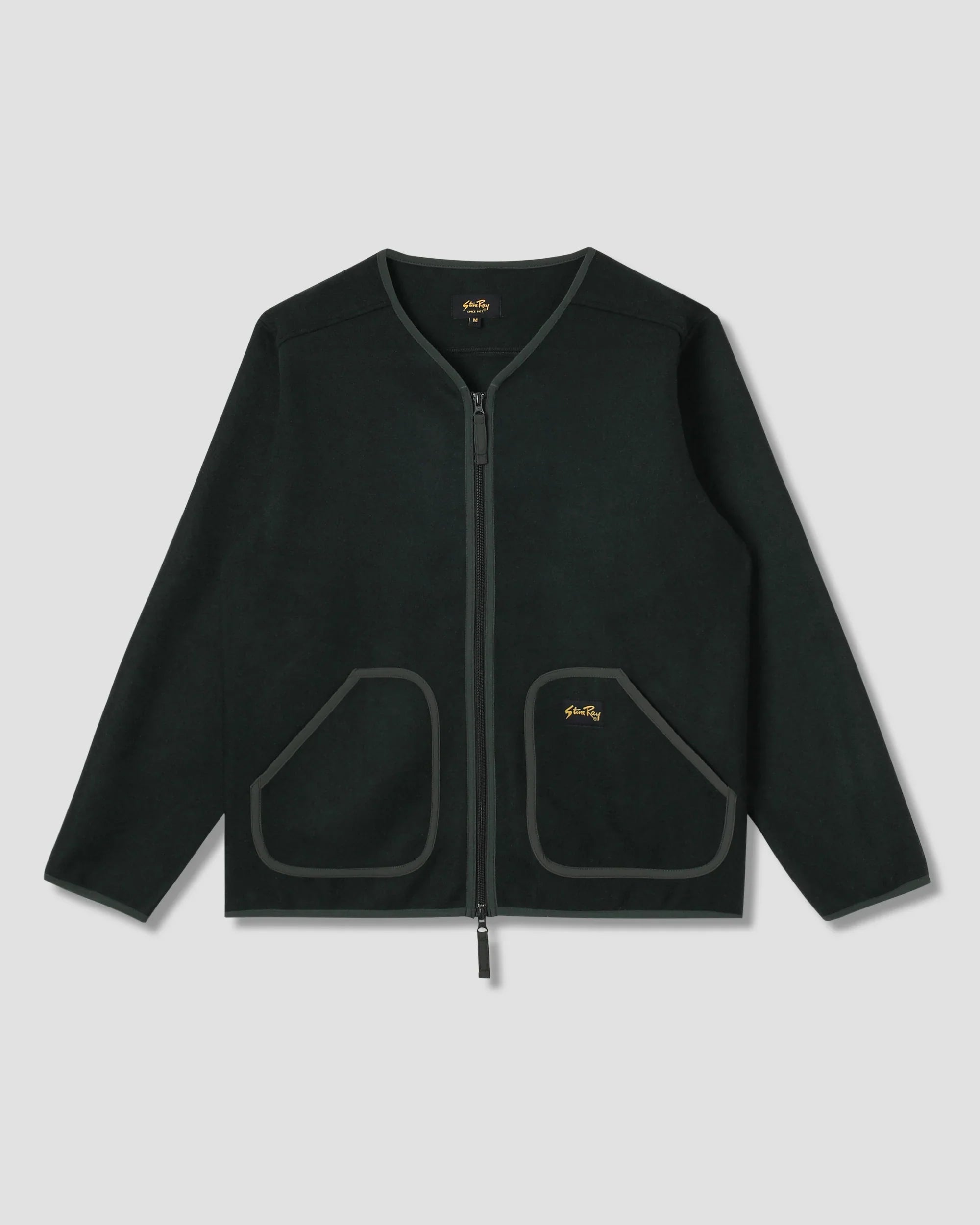 Stan Ray - Wool Fleece Cardigan Green