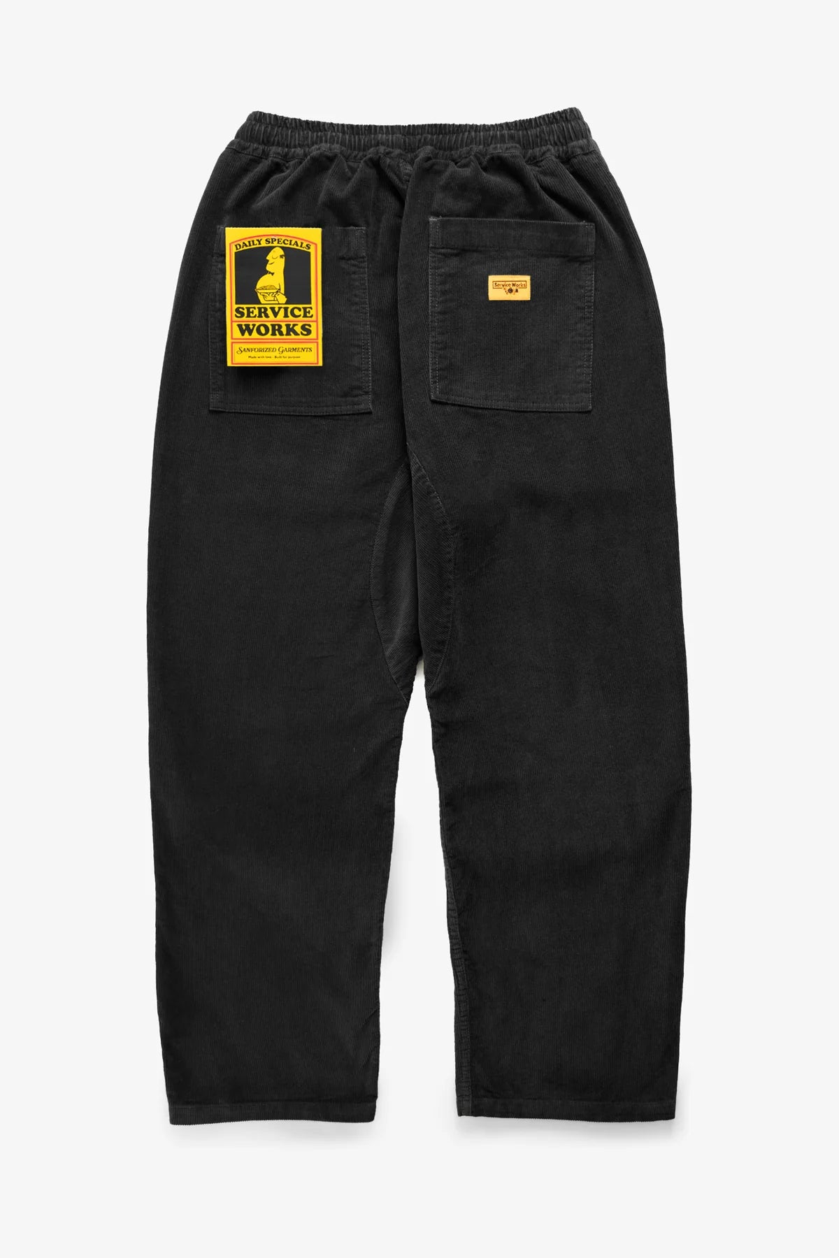 Service Works - Corduroy Chef Pants in Black