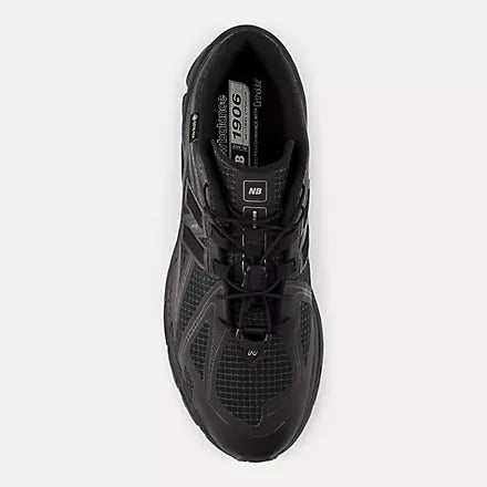 New Balance - U1906X in Black with Alkaline Green