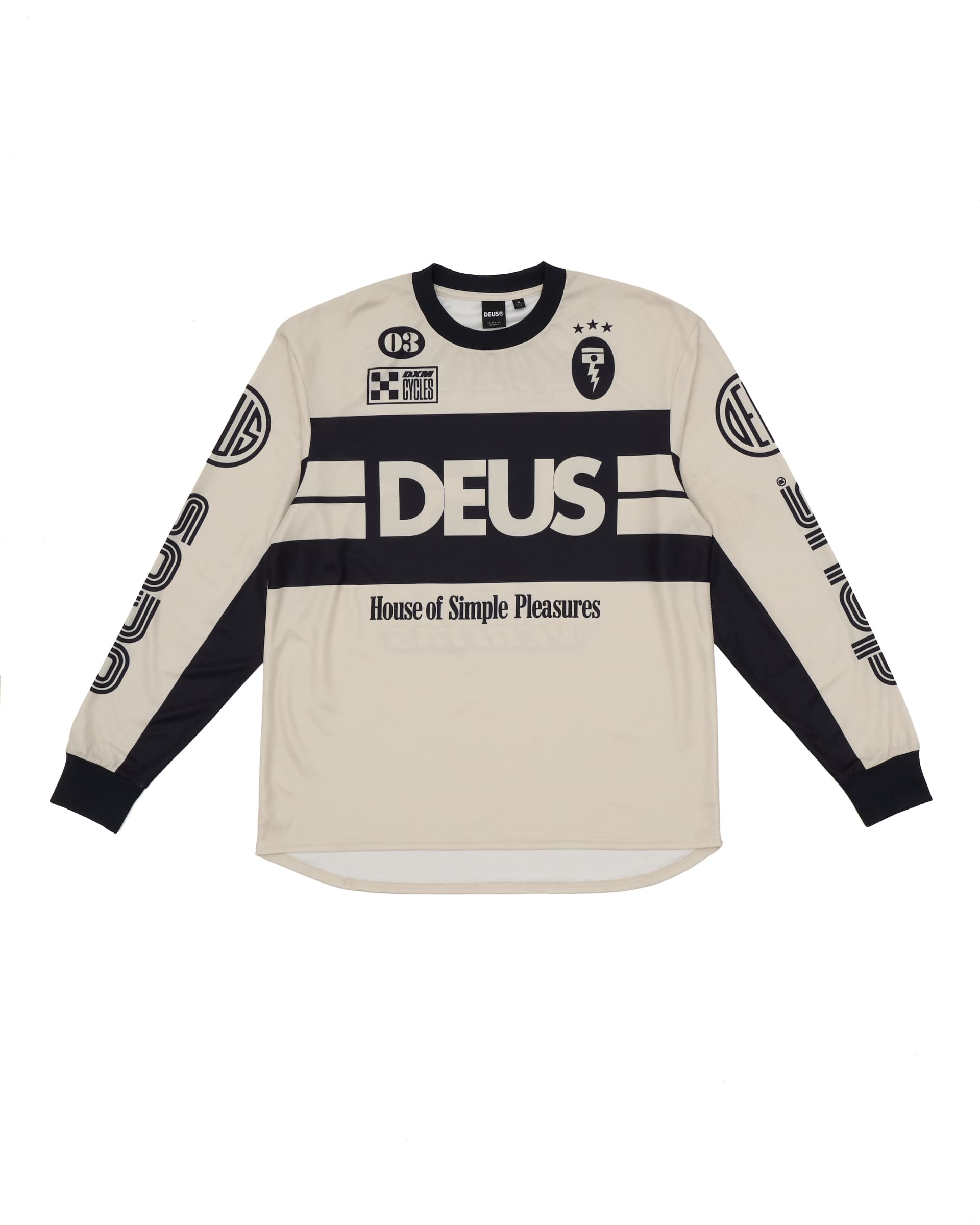 Deus ex Machina - Off Road MX Jersey 2.0 in Dirty White