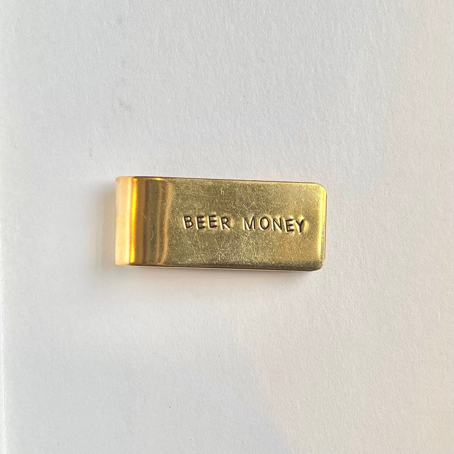 Beer Money Money Clip