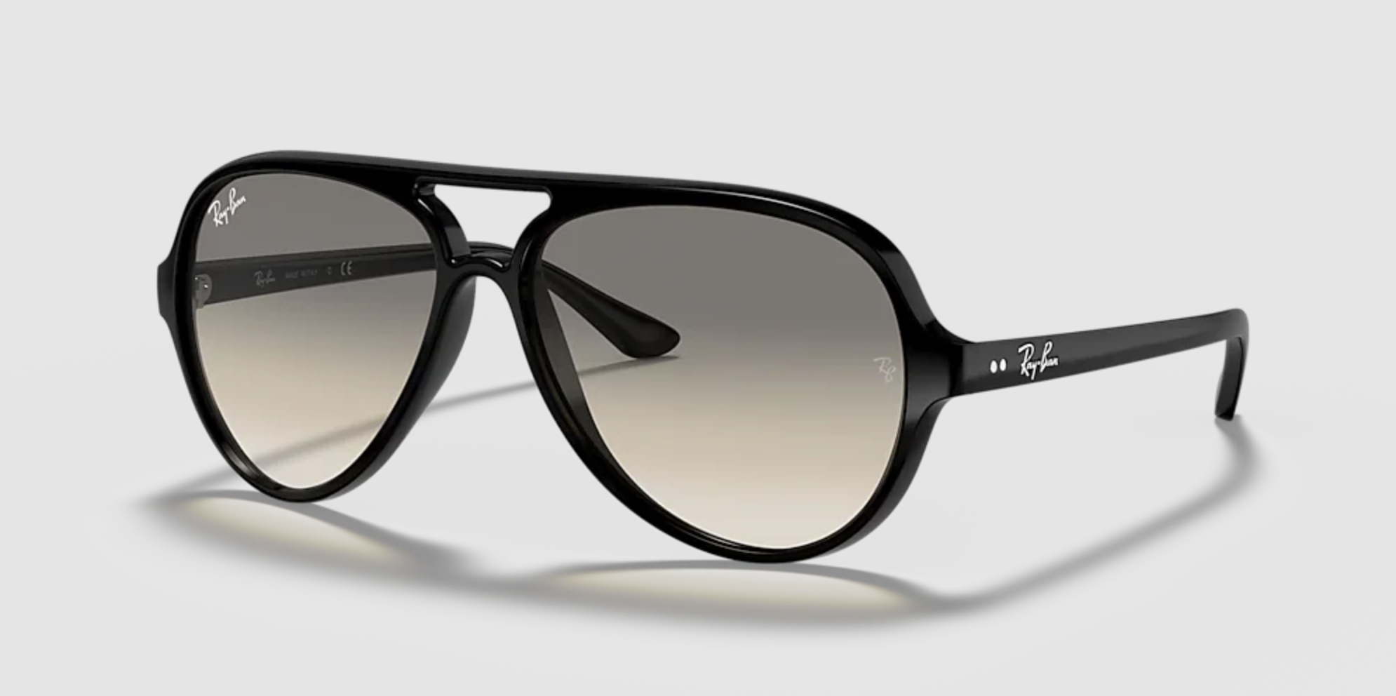 Ray Ban- Cats 5000 Black/Clear Grey