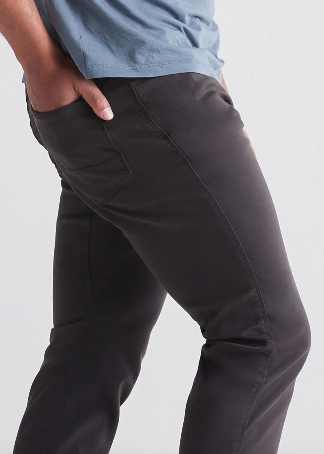 Duer - No Sweat Relaxed Taper Slate
