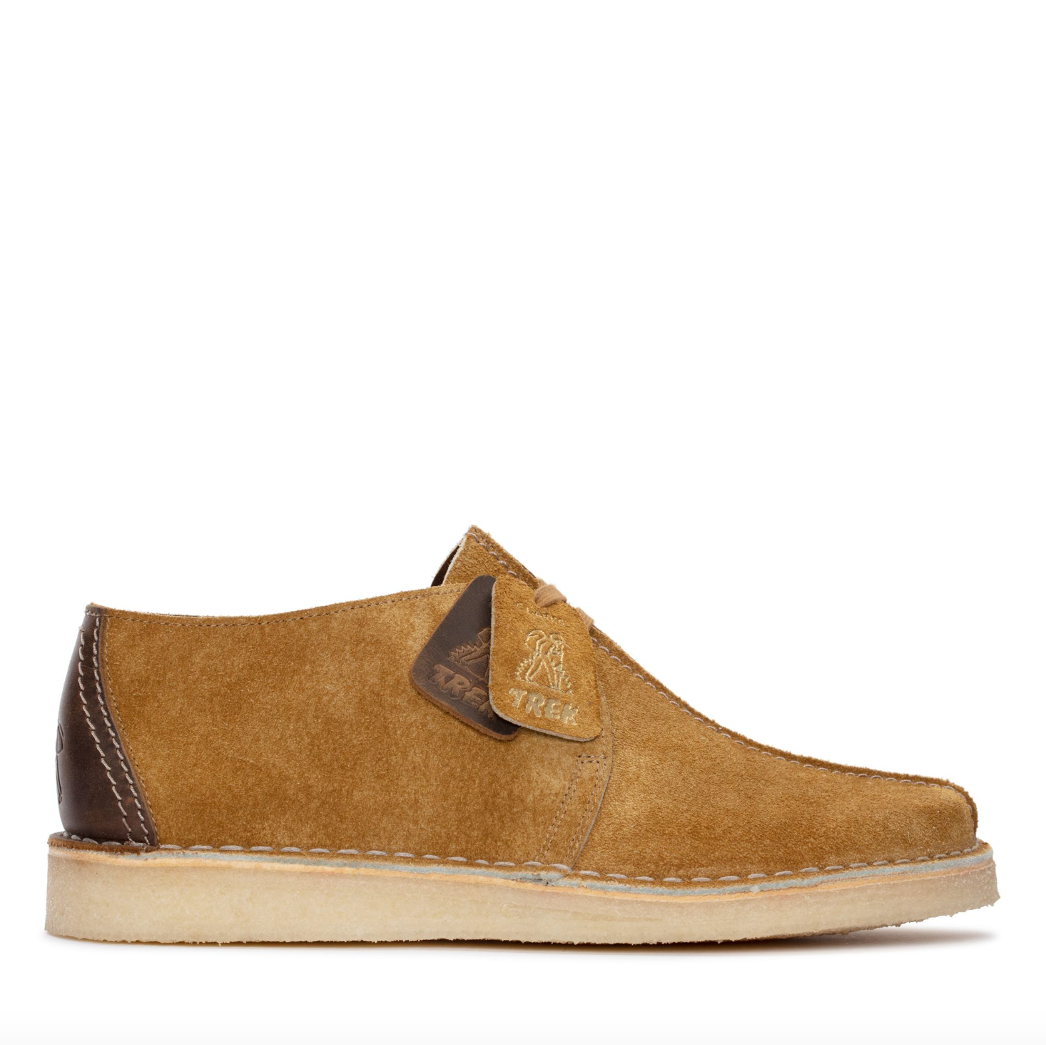 Clarks Desert Trek Oak Hairy Suede