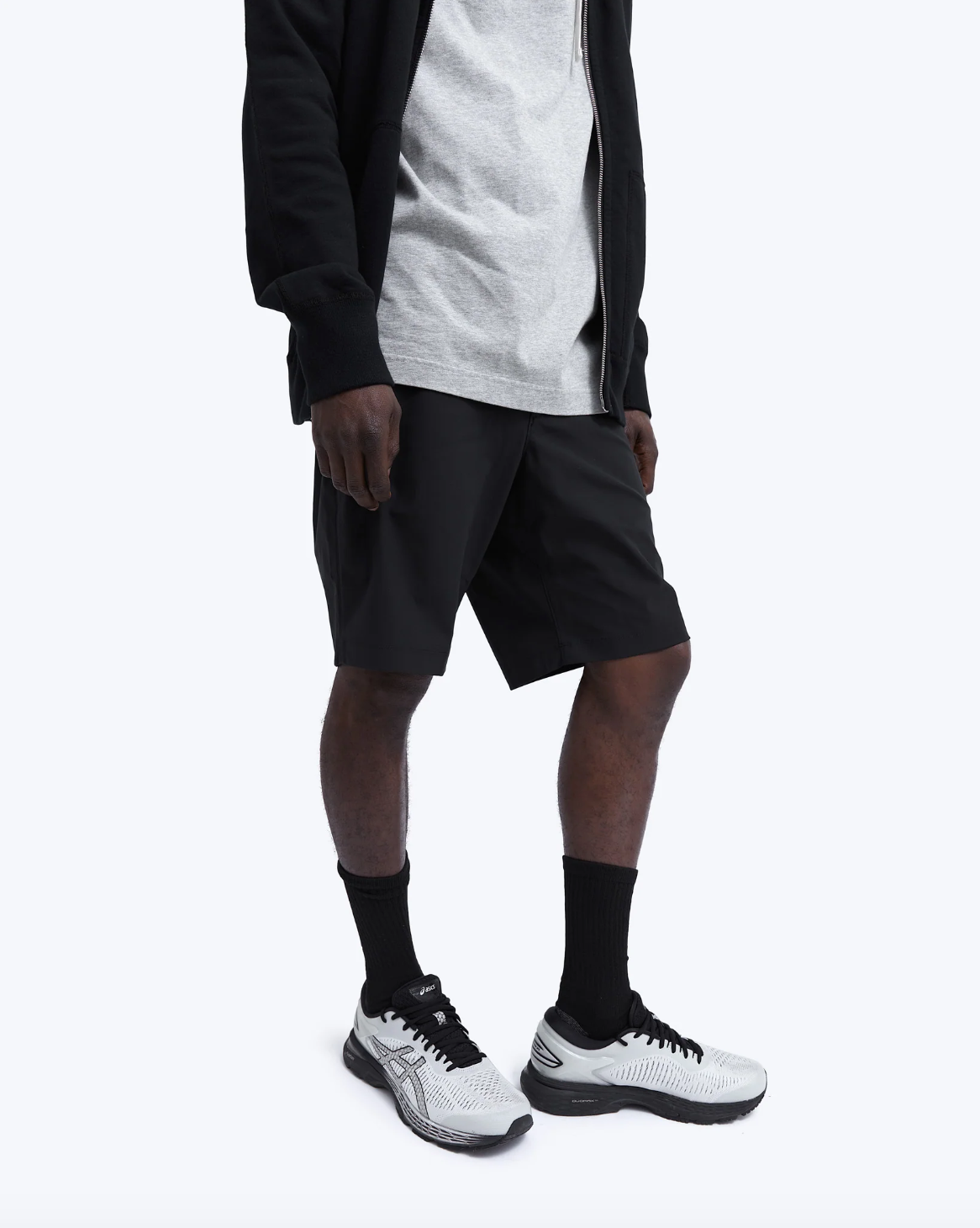 Reigning Champ- Knit Coach's Short- PrimeFlex Black