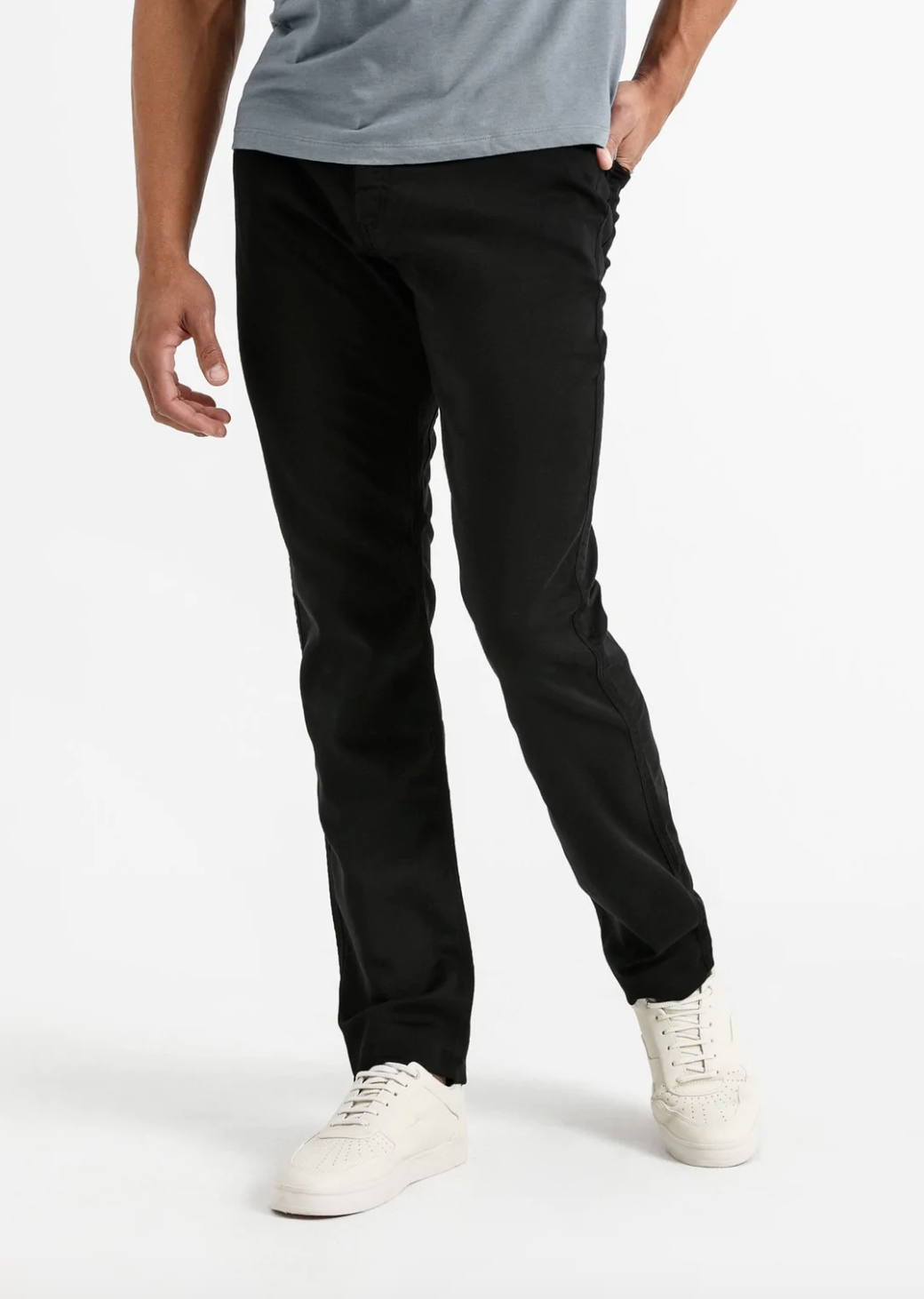 Duer- No Sweat Relaxed Taper Black