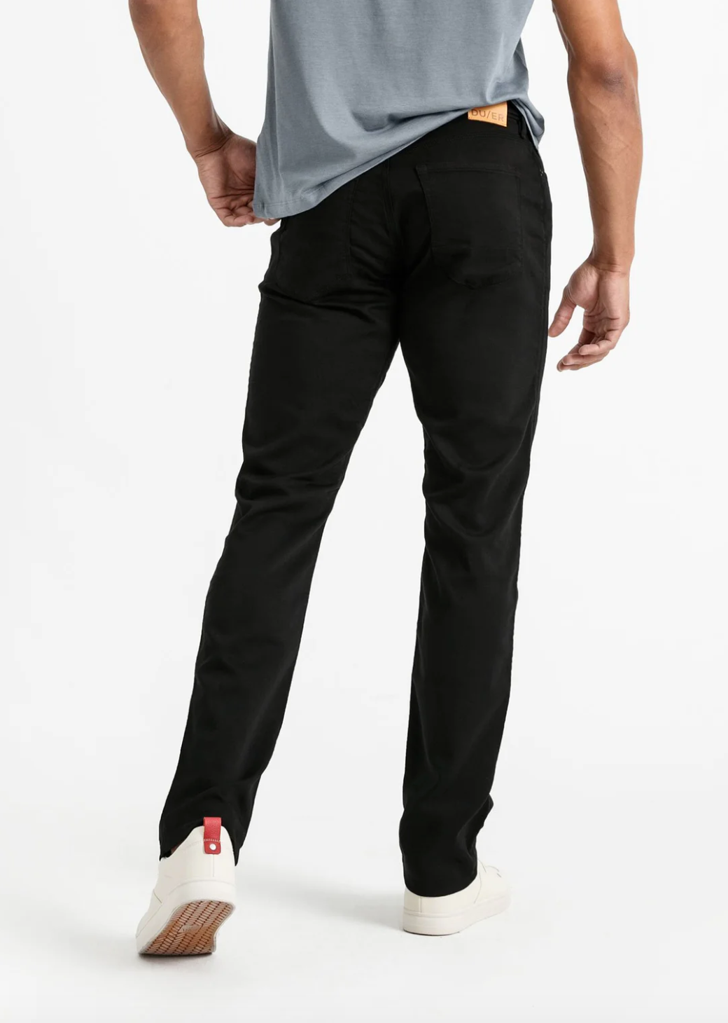 Duer- No Sweat Relaxed Taper Black