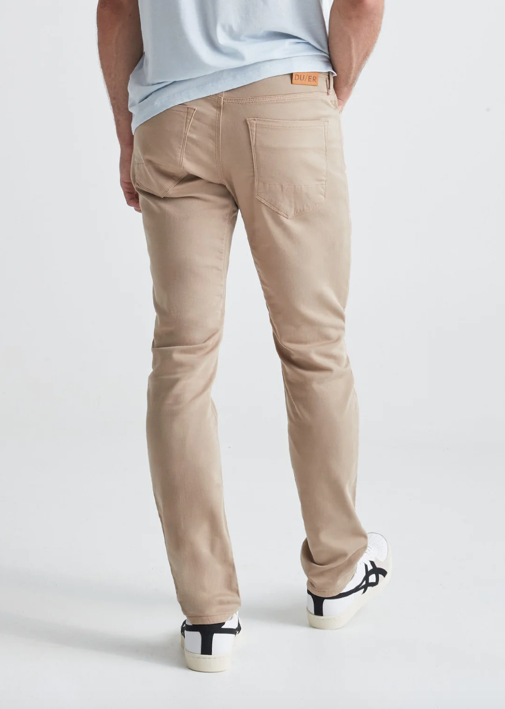 Duer - No Sweat Slim: Desert Khaki