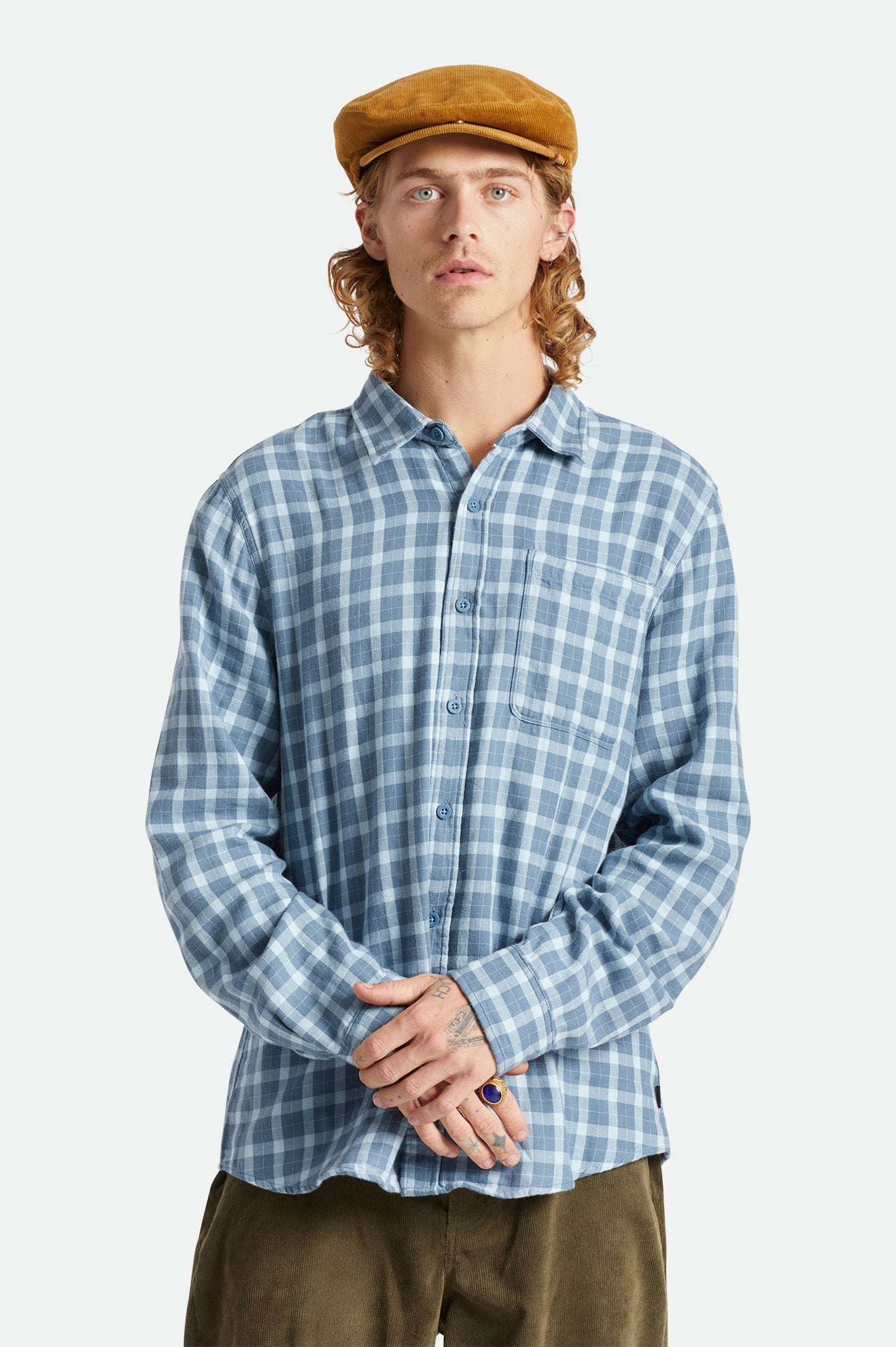Brixton- Brood Baggy Snap Cap