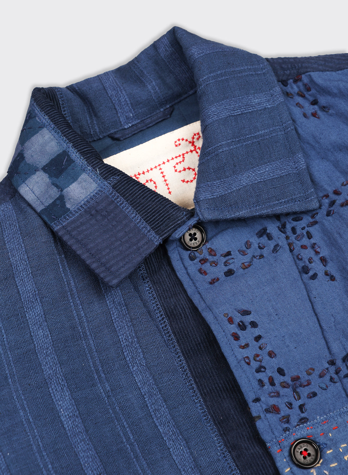 Kardo - Bodhi Jacket in Indigo Patchwork