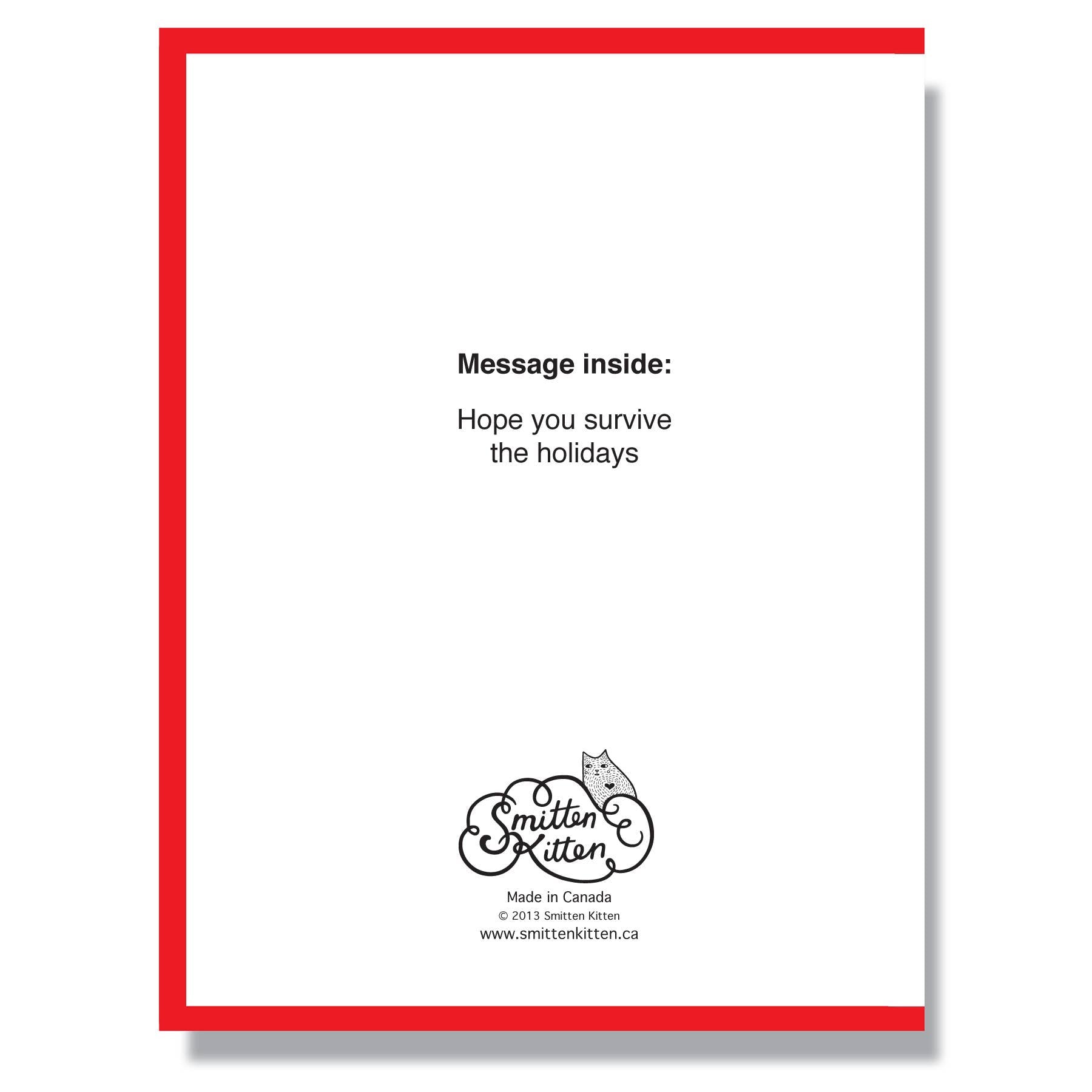 You Better Watch Out Card: Single Card