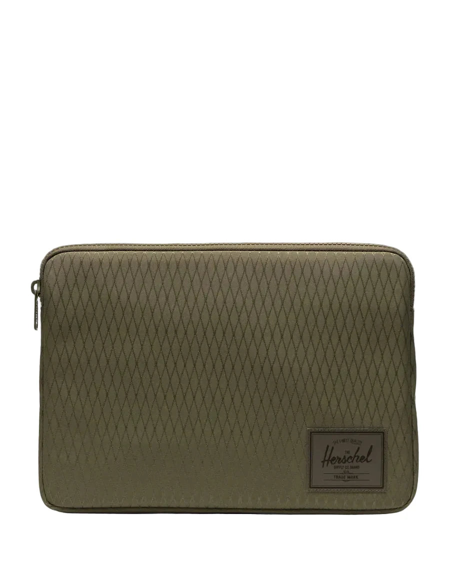 Herschel - Anchor Sleeve (14 Inch) Ivy Green Diamond