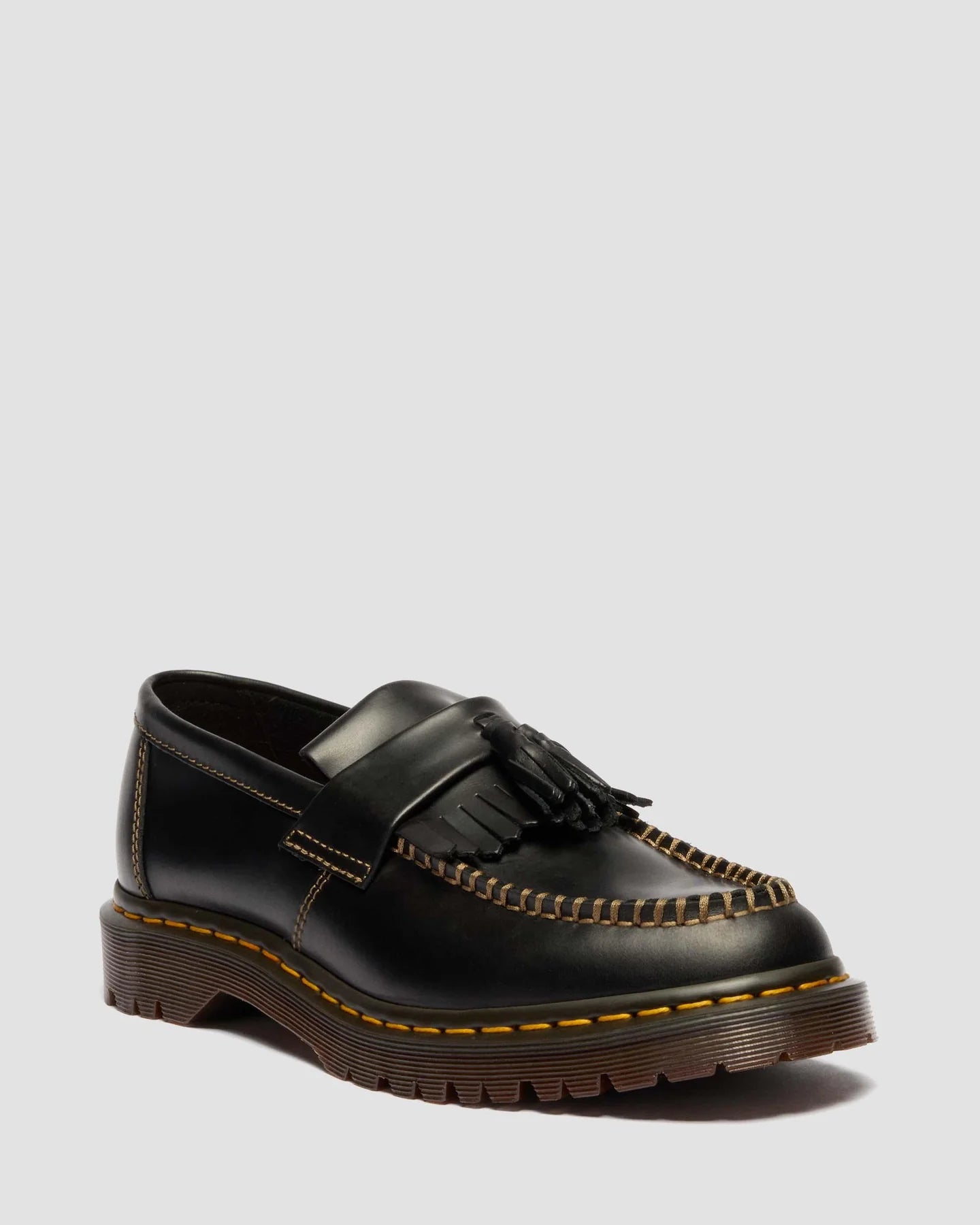 Dr. Martens - Adrian Tassel Orleans Leather Loafers in Black