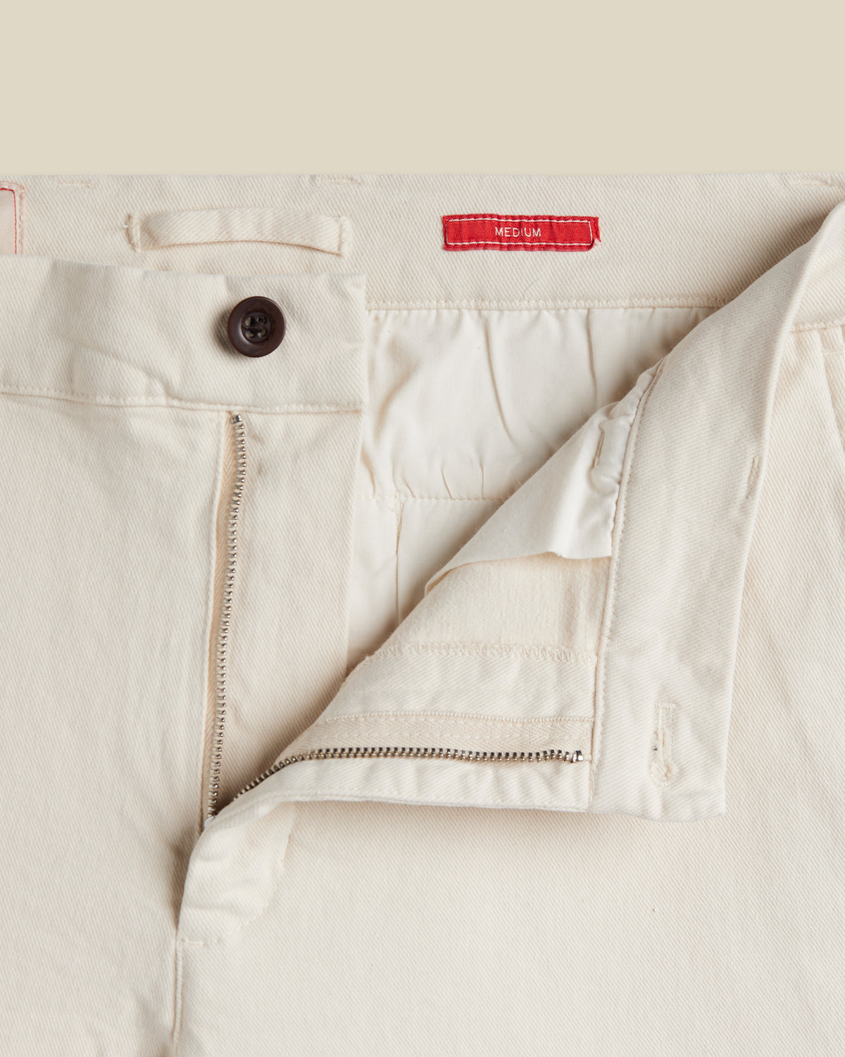 Portuguese Flannel - Labura Trouser in Ecru