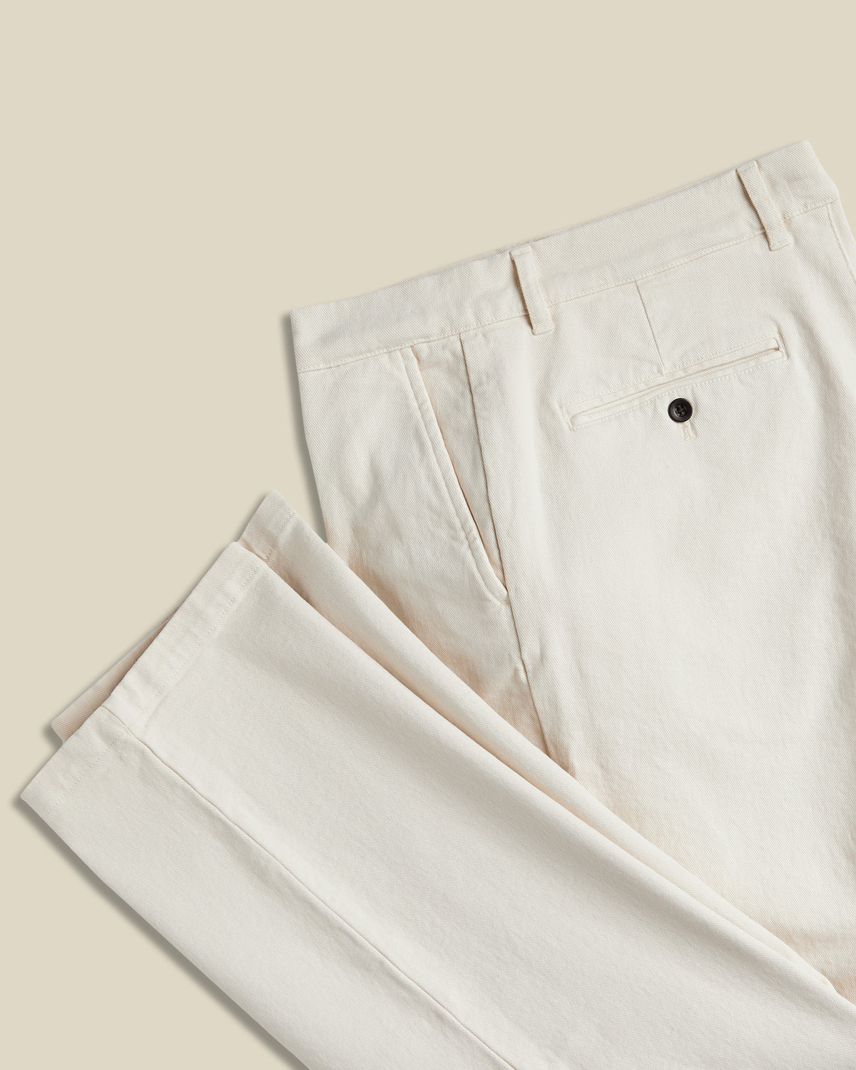 Portuguese Flannel - Labura Trouser in Ecru