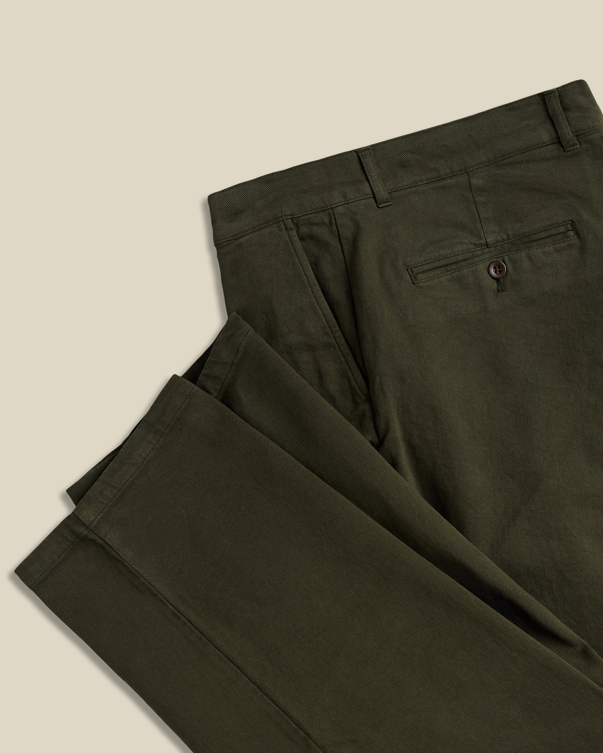 Portuguese Flannel - Labura Trouser in Olive