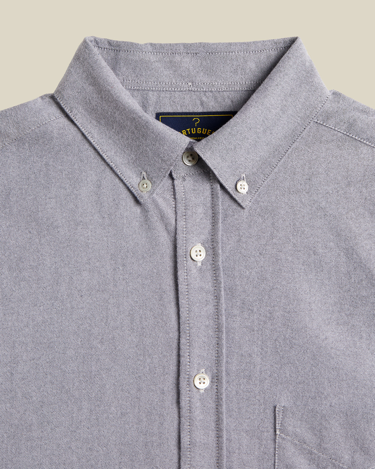 Portuguese Flannel - Brushed Oxford in Black