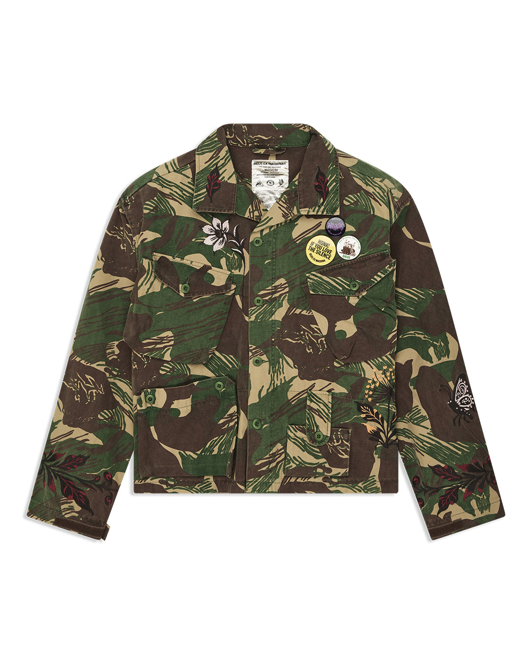 Deus ex Machina - Ahimsa Jacket in Earthly Delights Camo