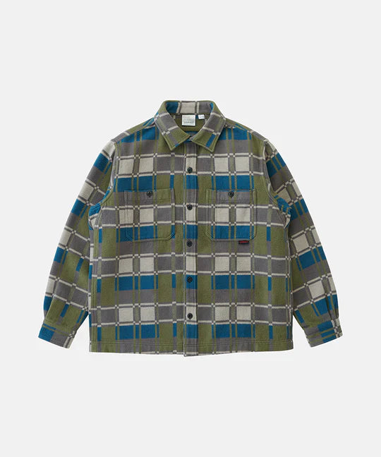 Gramicci - Flannel Anthony Shirt Blue