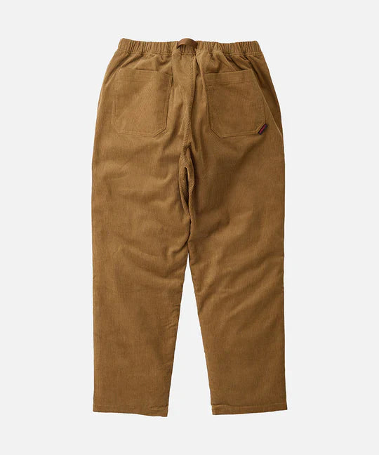 Gramicci - Corduroy Loose Tapered Ridge Pants in Brown