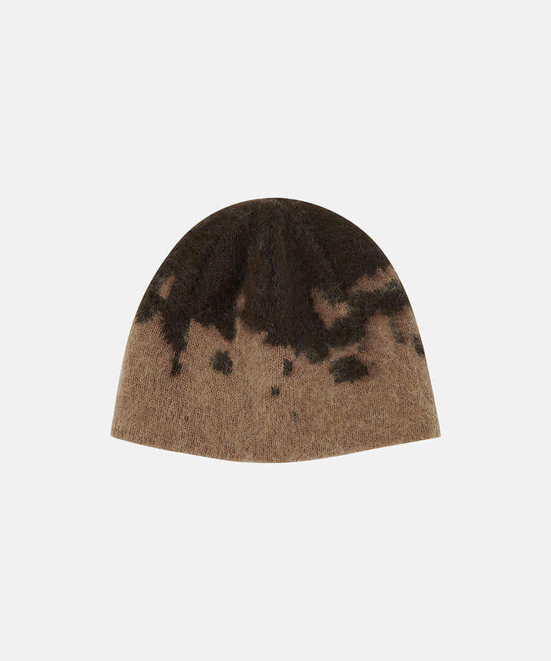 Gramicci - Mohair Splatter Beanie Taupe