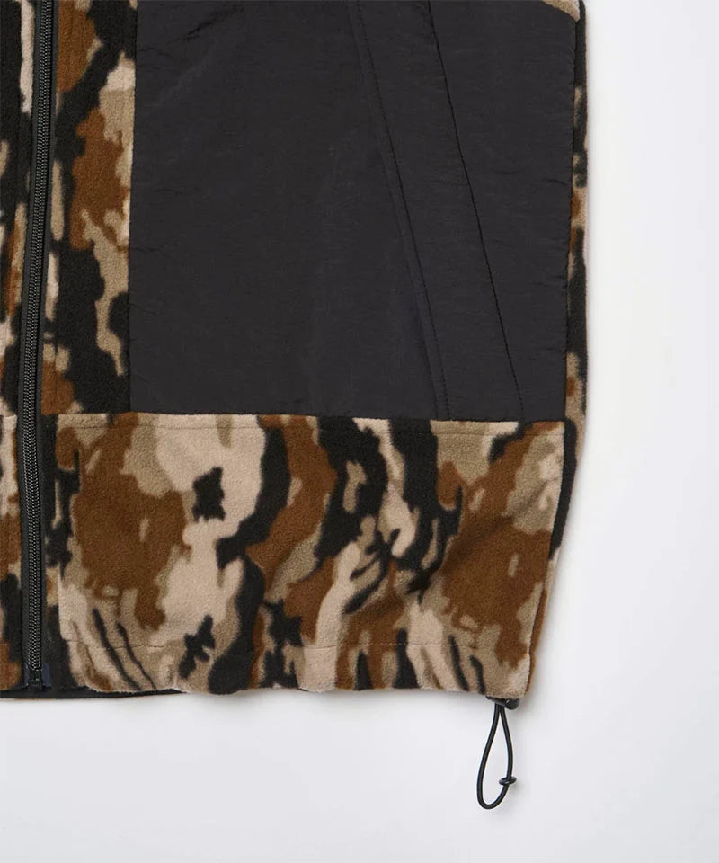 Gramicci - Thermal Fleece Vest Bark Camo