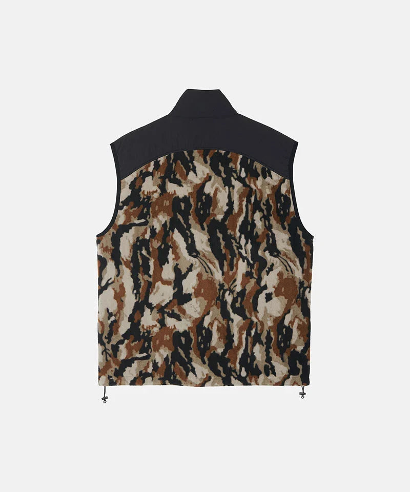 Gramicci - Thermal Fleece Vest Bark Camo