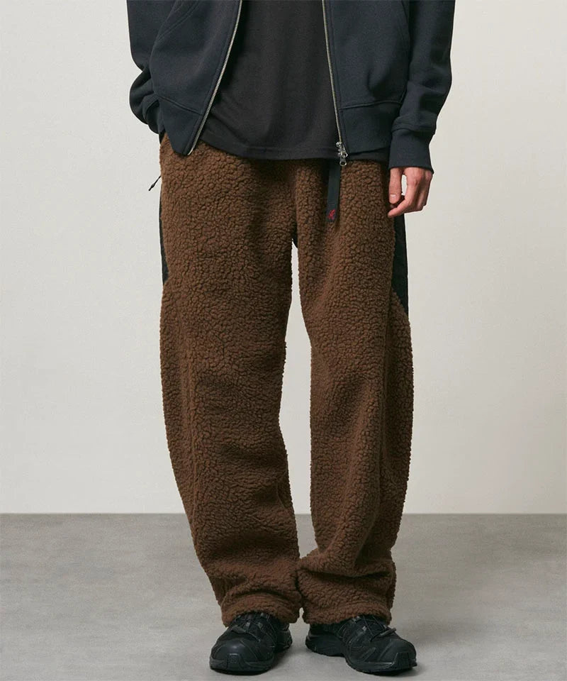 Gramicci - Reversible Sherpa Pant Dark Brown/Black