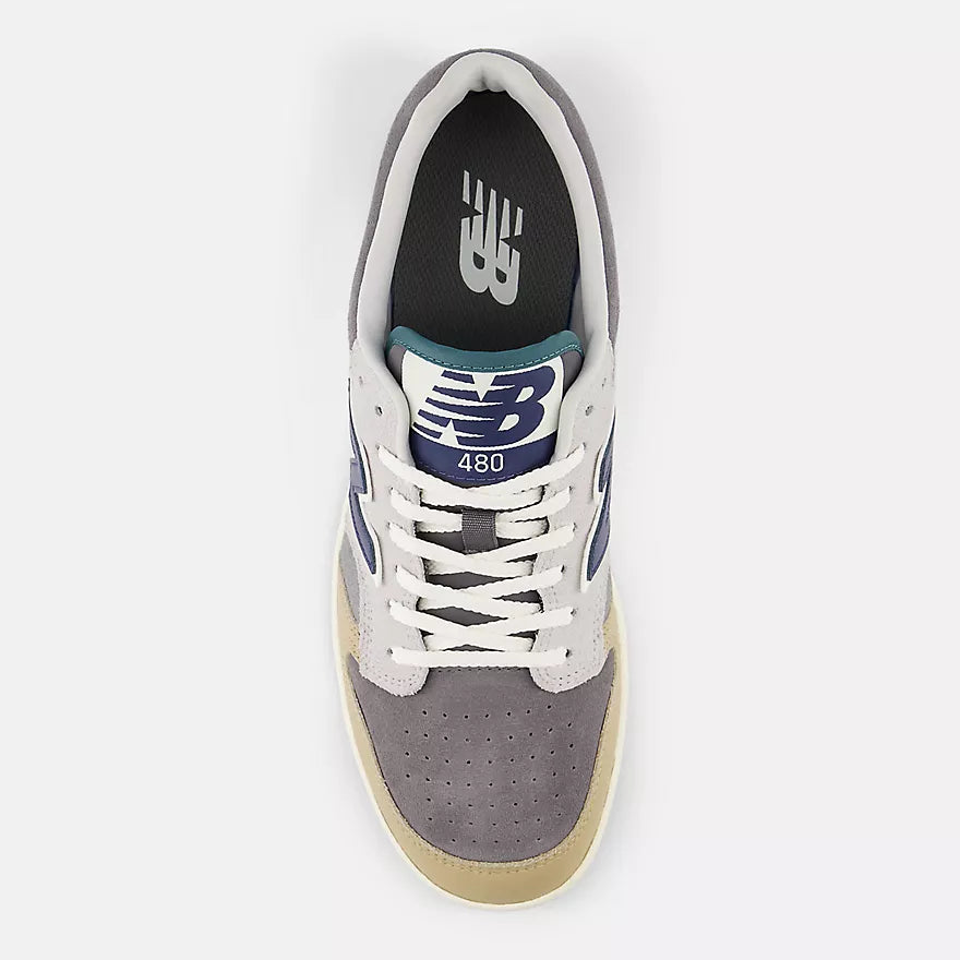 New Balance - 480 in Castlerock with Brown
