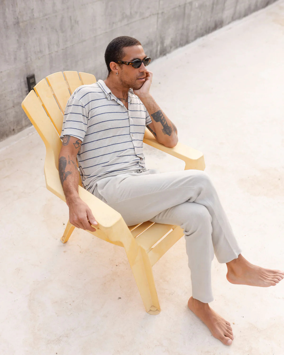 Alex Crane - Knit Ola Shirt in Rio
