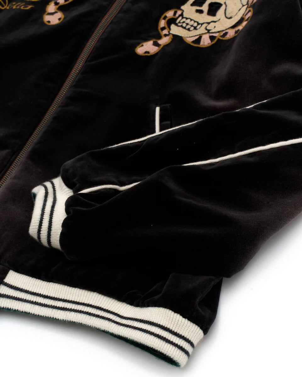Deus Ex Machina - Reversable Impermanent Resonance Jacket in Liquorice-Downtown