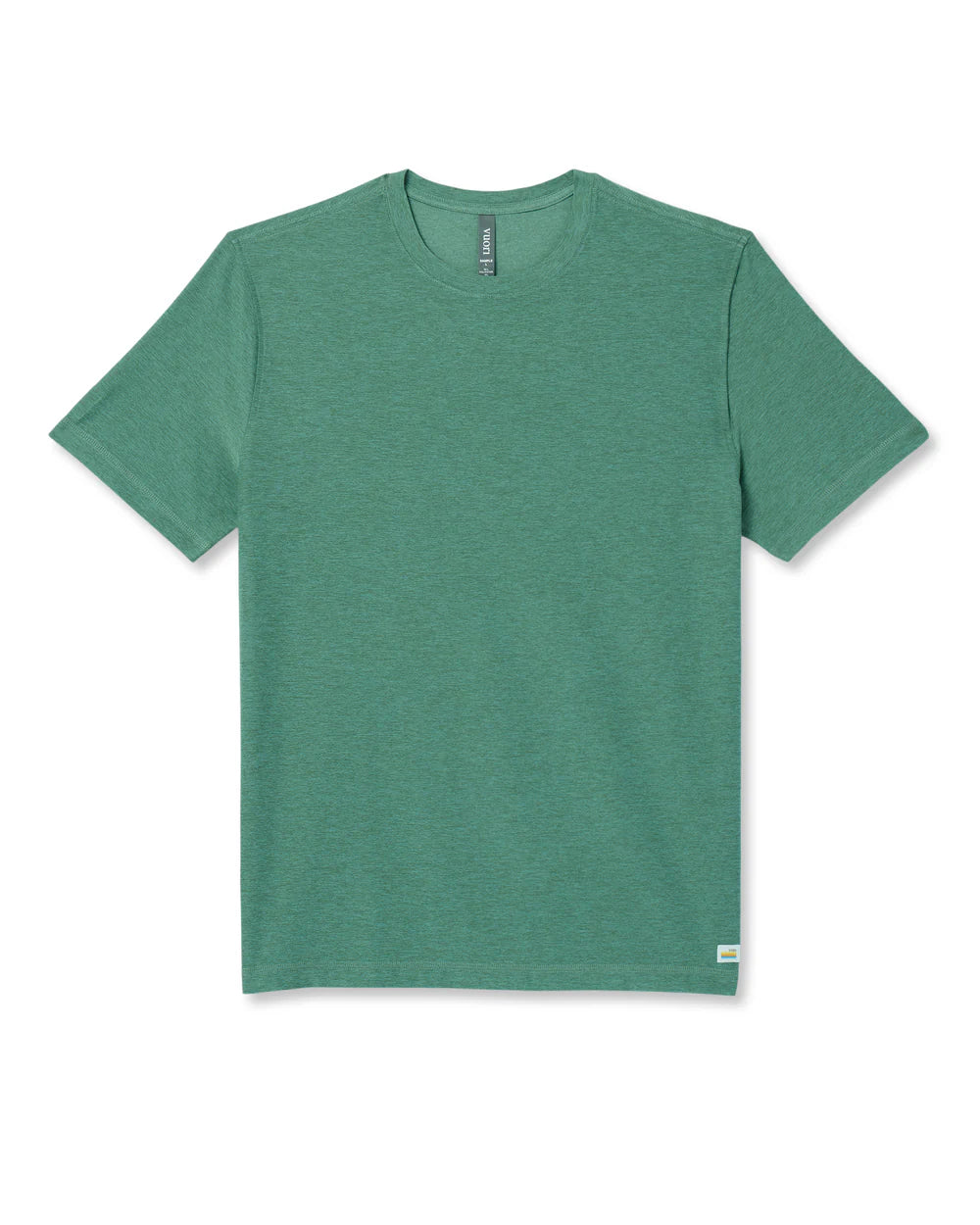 Vuori - Strato Tech Tee in Hedge Green Heather