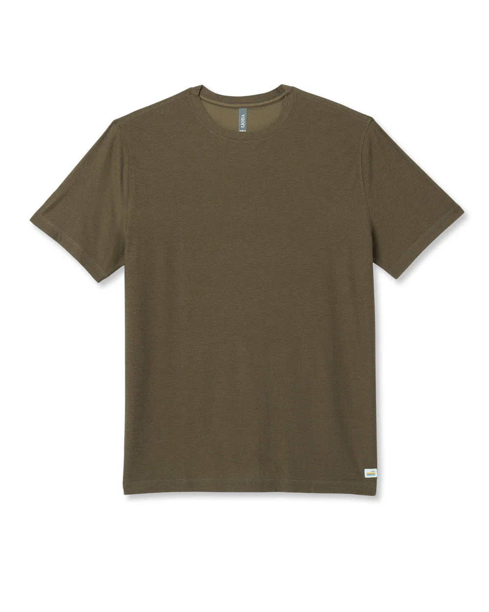 Vuori - Strato Tech Tee in Moss Green Heather