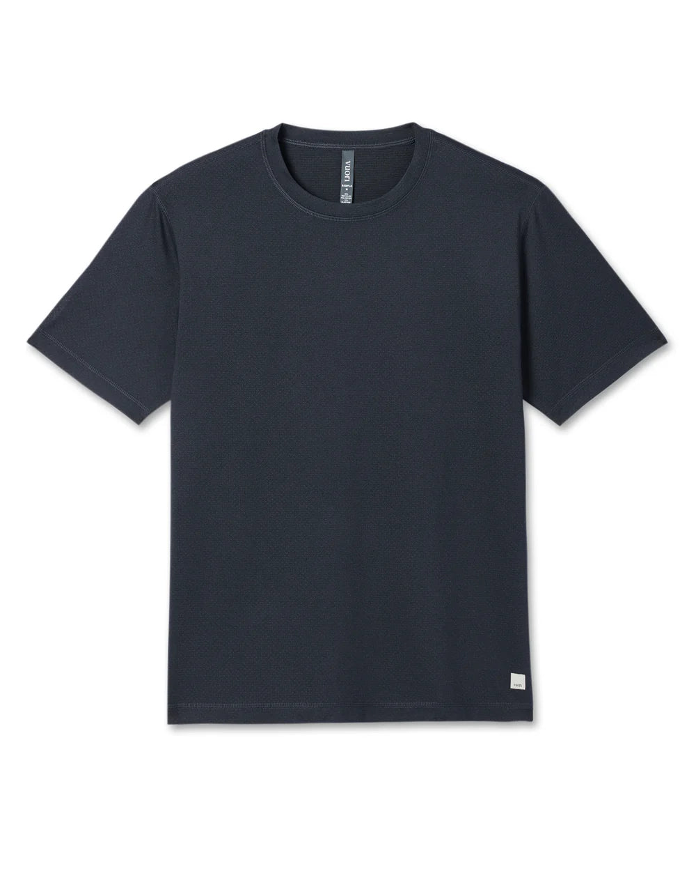 Vuori - Tradewind Performance Tee 2.0 in Black Heather