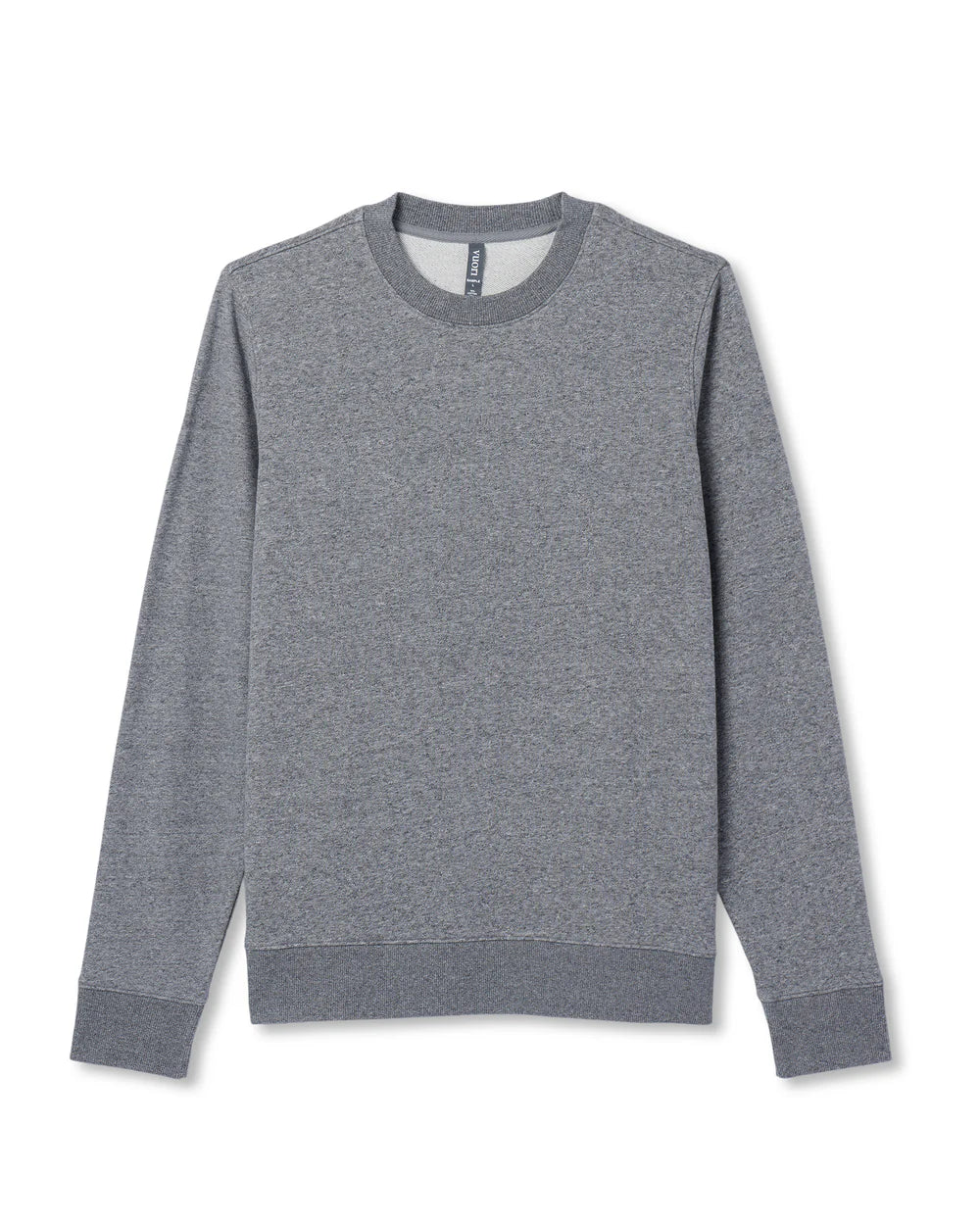 Vuori - Cypress Logo Crew in Heather Grey