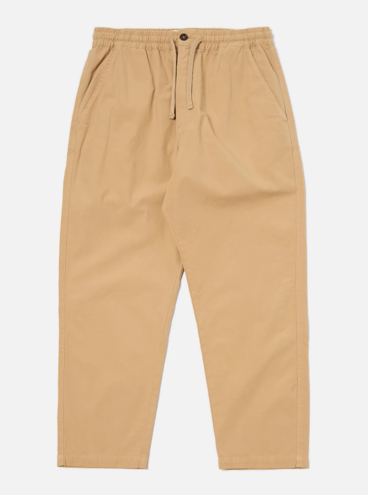 Universal Works - Hi Water Trouser in Dark Sand Summer Canvas