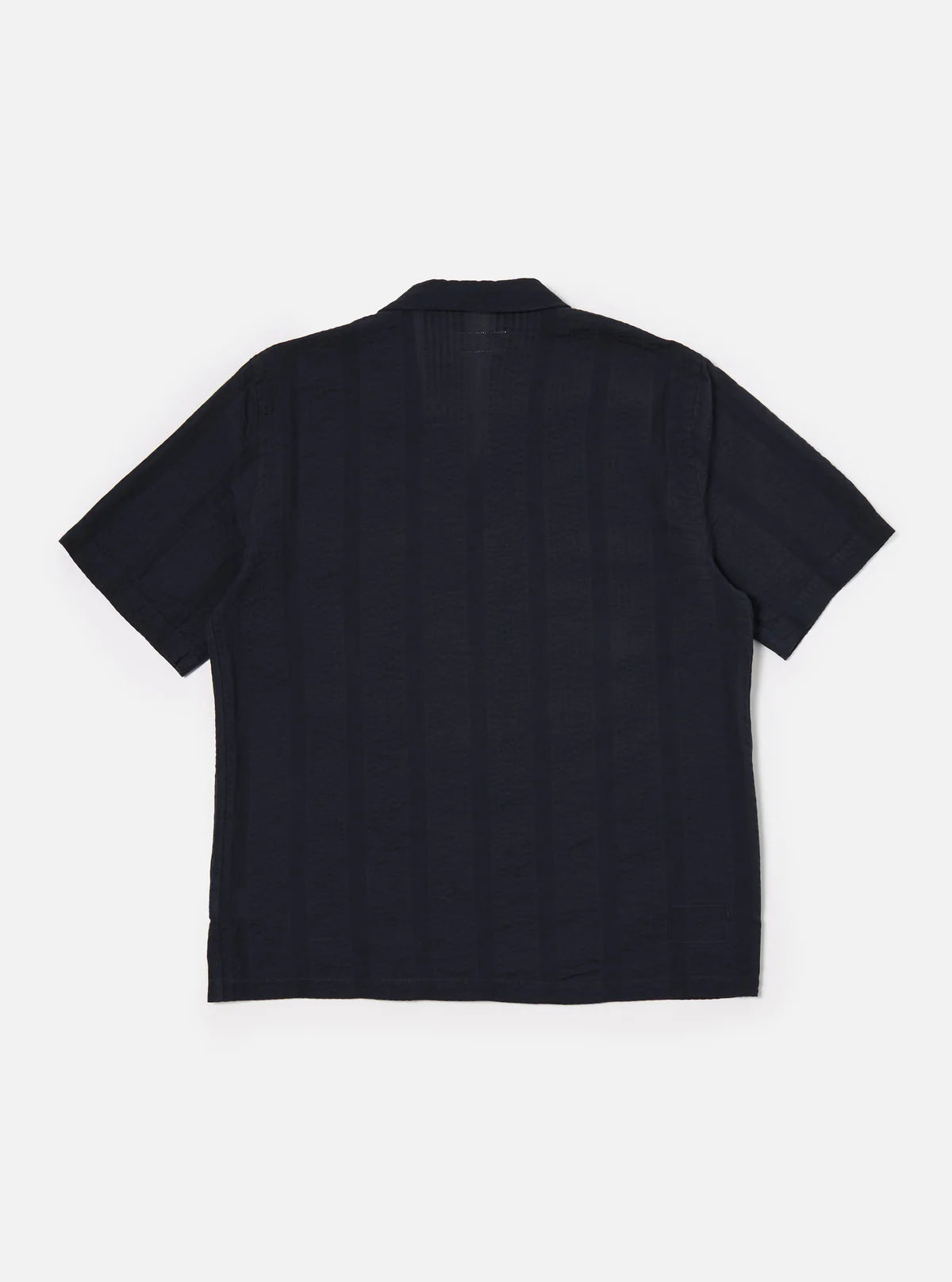 Universal Works - Sal Road Shirt in Navy Maui Cotton