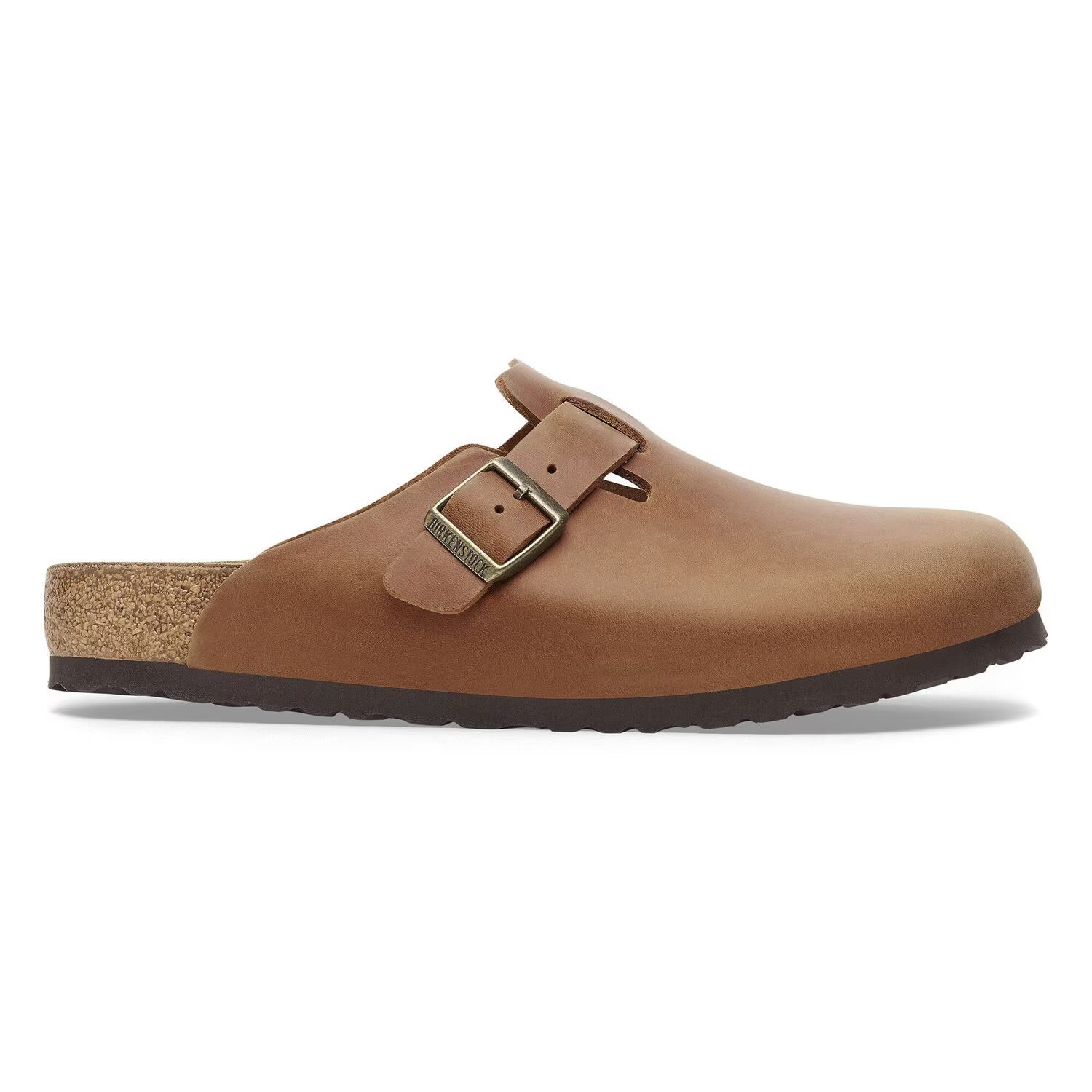 Birkenstock- Boston Oiled Leather Cognac