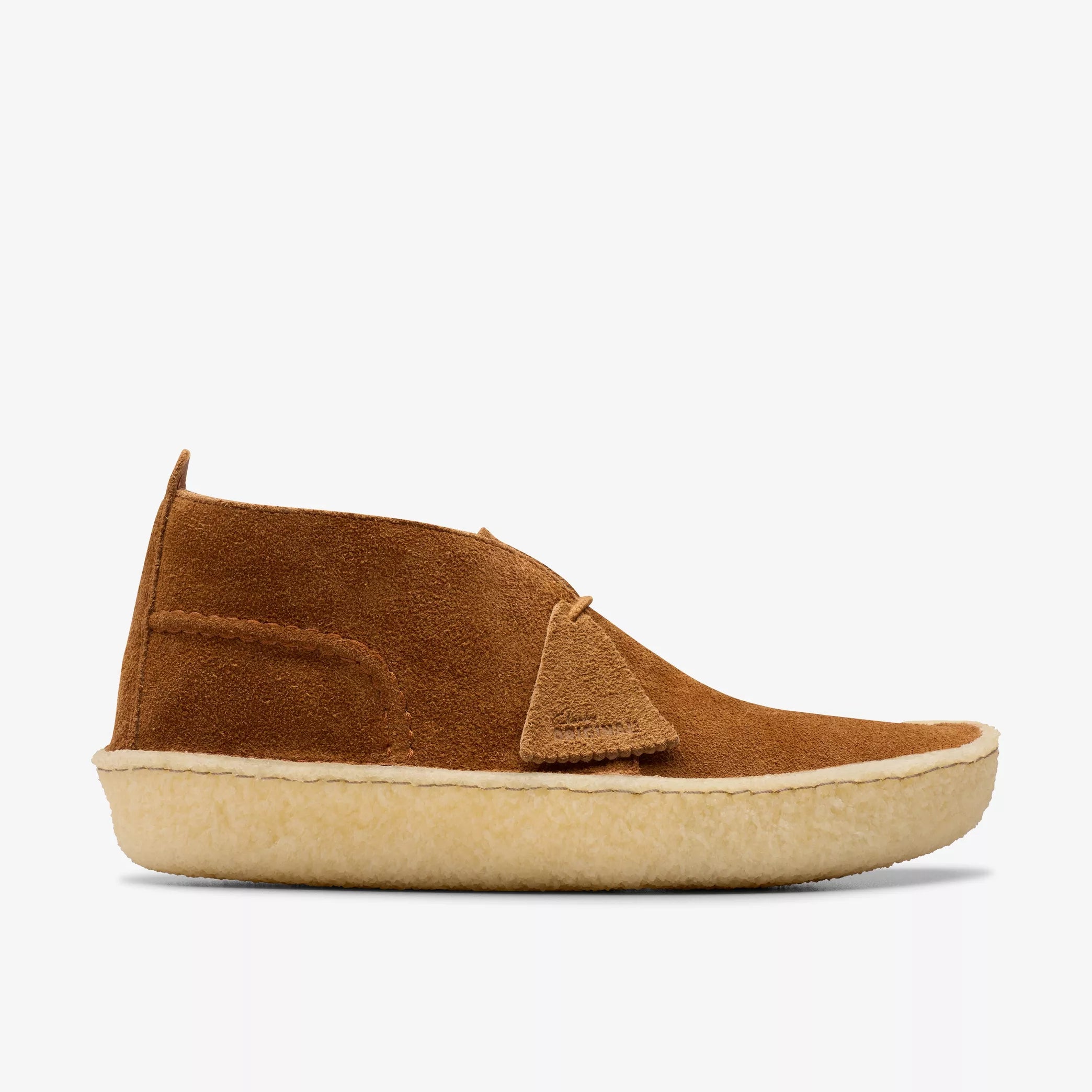Clarks - Desert Rain in Dark Cola Suede