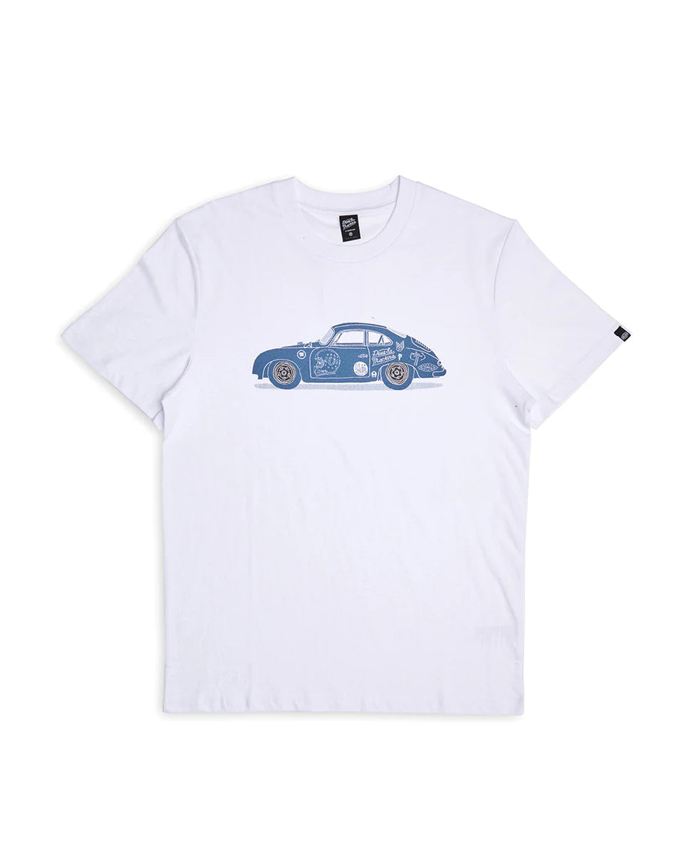 Deus Ex Machina - 356 Porsche Tee in White